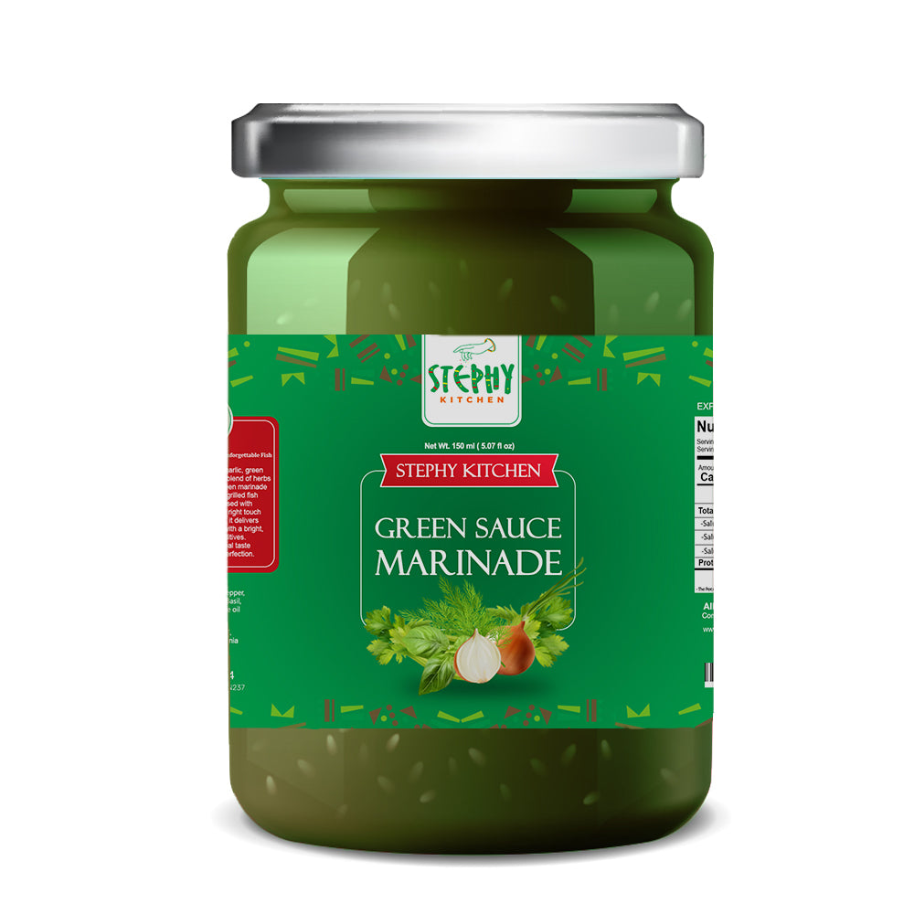 Green sauce marinade