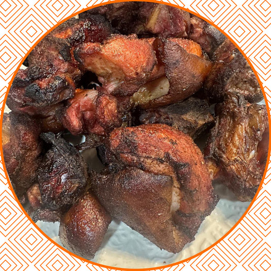 Seasonned smoke pork